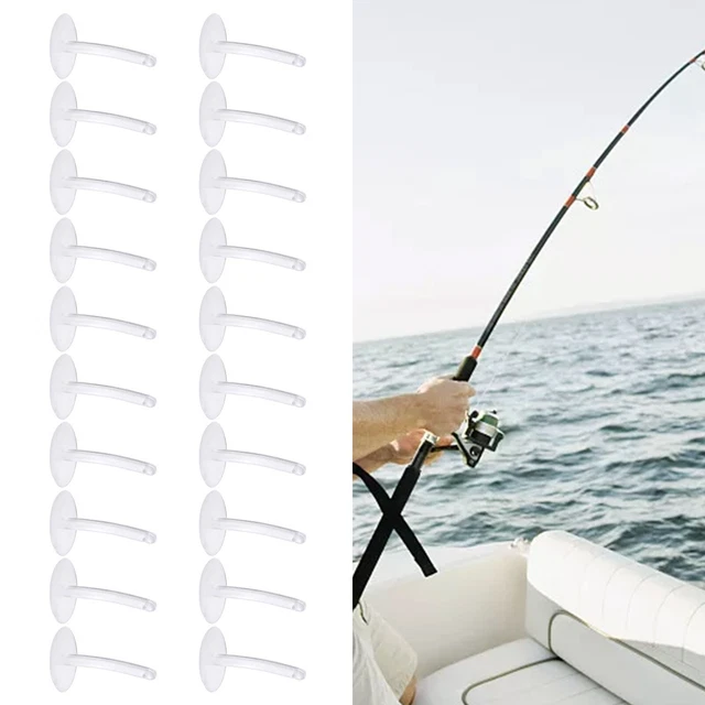 ECSiNG Köderstopper Aus Kunststoff - 40 Stück, Transparent, Für Karpfenangeln