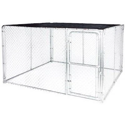 Top bloqueador solar para perrera de perro, 10 x 10 pies -DKTB11010