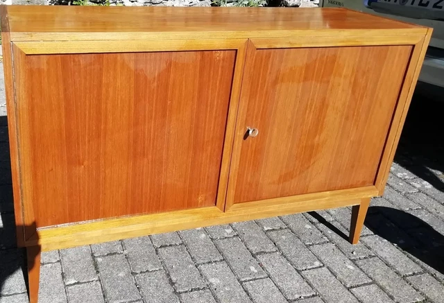 60ER JAHRE MID Century Kommode Anrichte Sideboard Vintage 50Er Alt ...