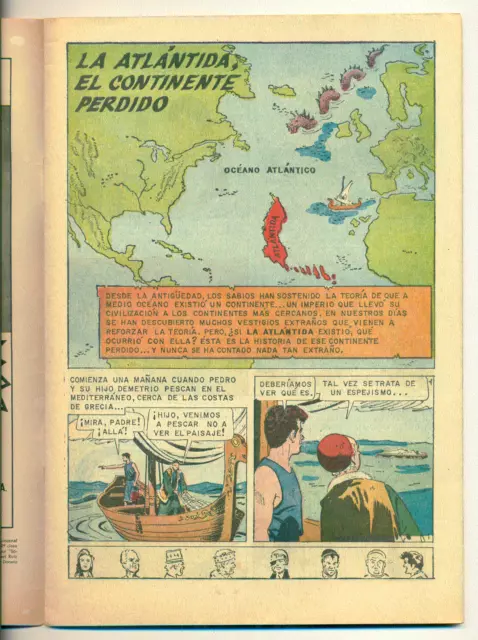 CLÁSICOS DE CINE #76 La Atlántida, cómic Novaro 1962 2