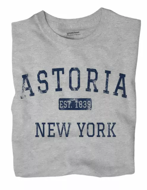 Astoria New York NY T-Shirt Queens EST