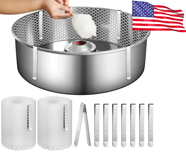 2 Sets Cotton Candy Mesh And Clip Stabilizer Kit White Cotton Candy Machine USA