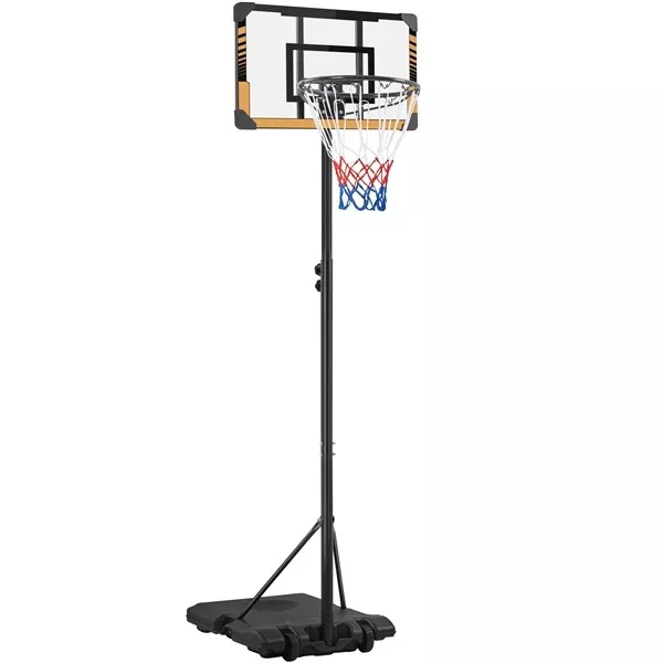 Höheverstellbarer Basketballständer Rollbarer Basketballkorb Basketballanlage