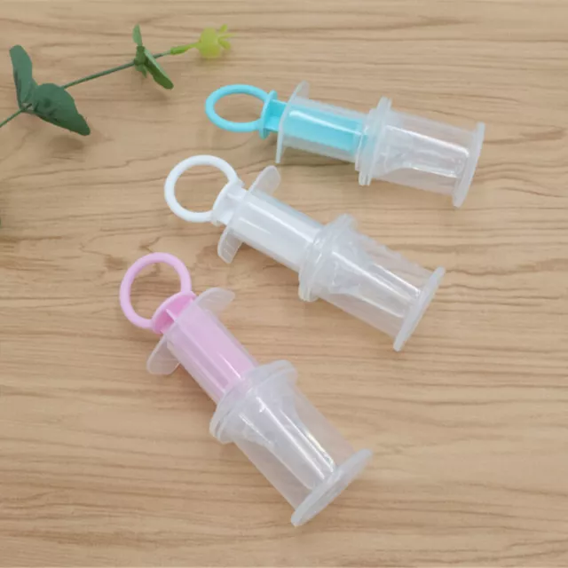 Baby Squeeze Medicine Dropper Dispenser Infant Pacifier Feeder Feeding Syringe D