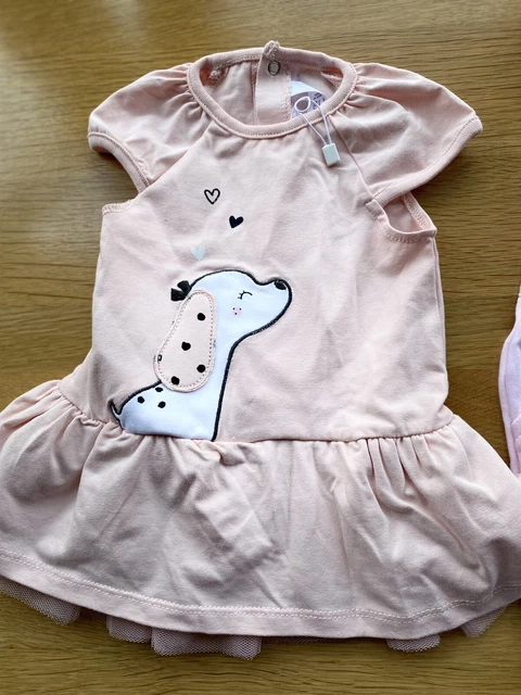 Abbigliamento bambina X2 abito neonato e set 3 mesi