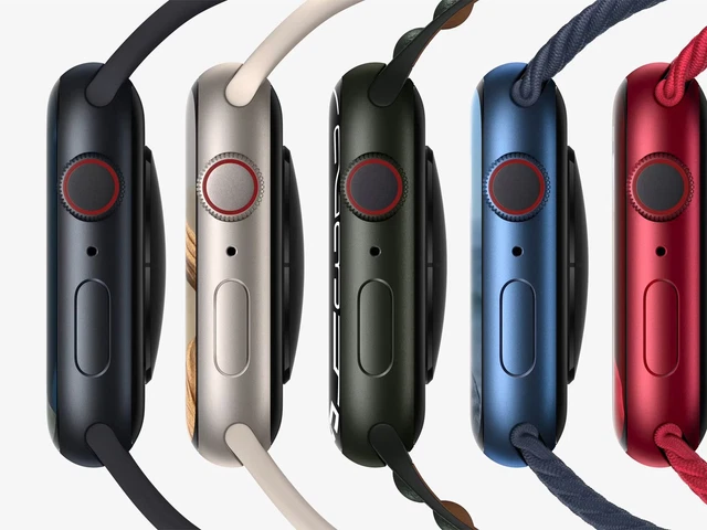 Apple watch series 7 41mm 45mm GPS+Cellular Unlocked Black Blue Red Starlight