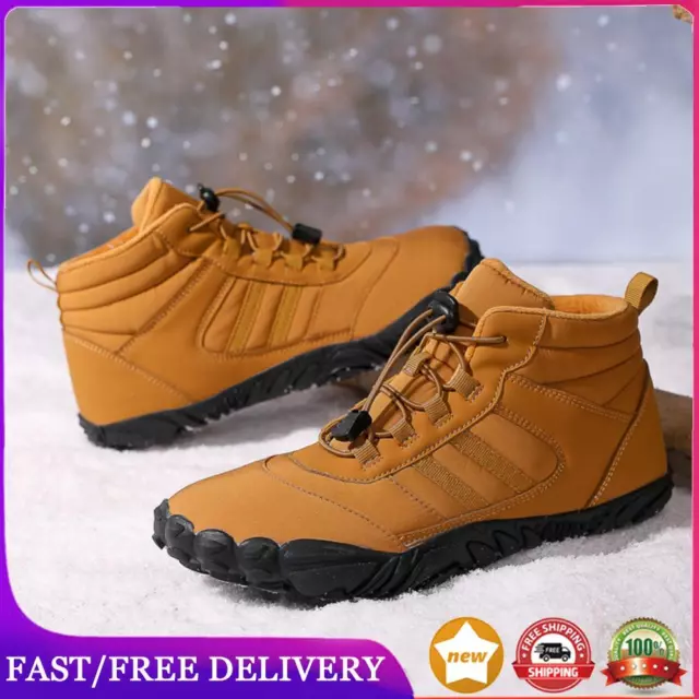 FUR LINED SNOW Boot Ankle Snow Shoes Women Men for Walking Hiking ...