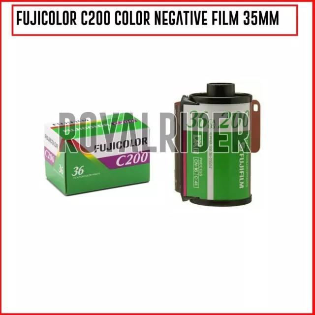 FUJIFILM Fujicolor Color Negative Film ISO 200 35mm Film Roll - 1 PC