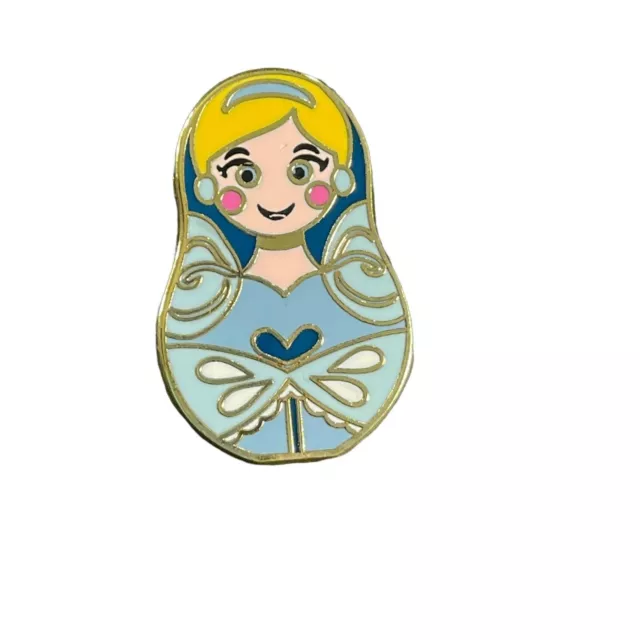 Disney Pin Cinderella Trading Pin Russian Nesting Doll Badge Princess Lapel Pin