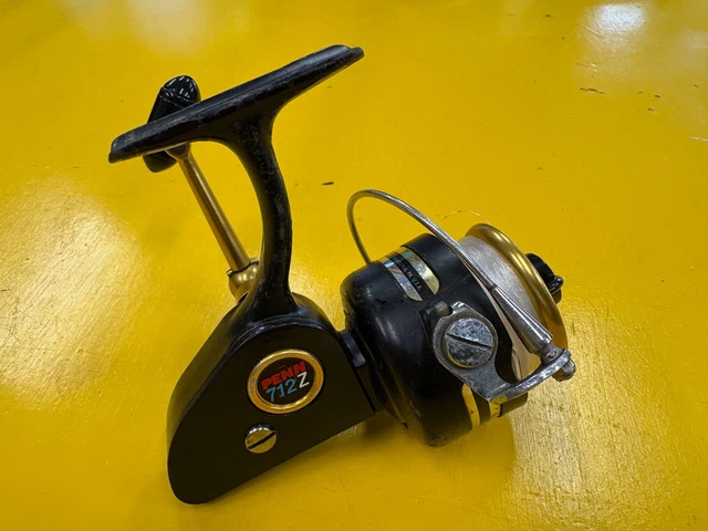 VINTAGE PENN 712Z Spinfisher Fishing Spinning Reel USA in box with