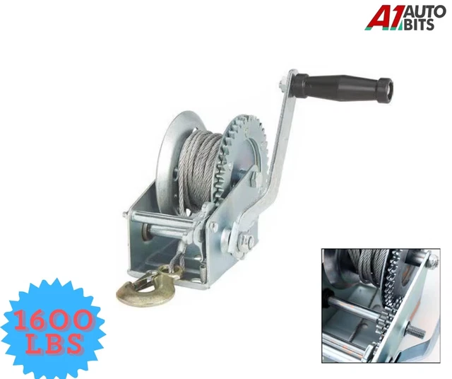 Support De Treuil Pour Remorque Bateau - Capacité 500-1000 Kg Acier Zingué Réglable
