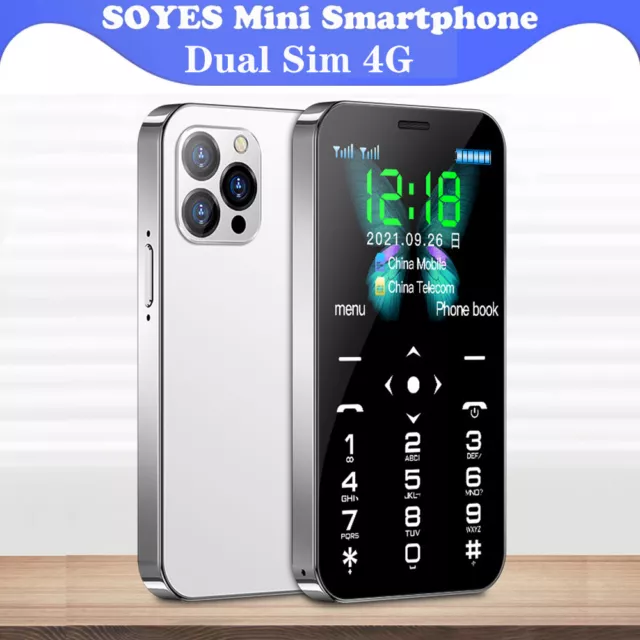 Unlocked SOYES D13 Mobile Student Phone 4G Dual SIM Type-C Mini Card Smartphone