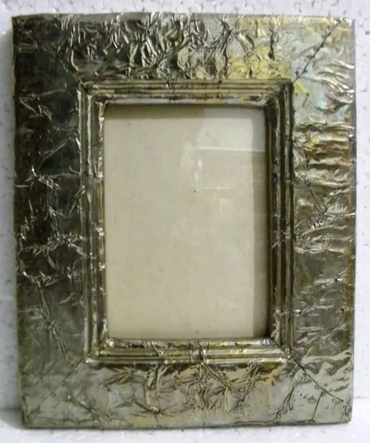 Wooden Metal Fitted Picture Photo Frame Vintage Handcrafted Decorative Frame Art