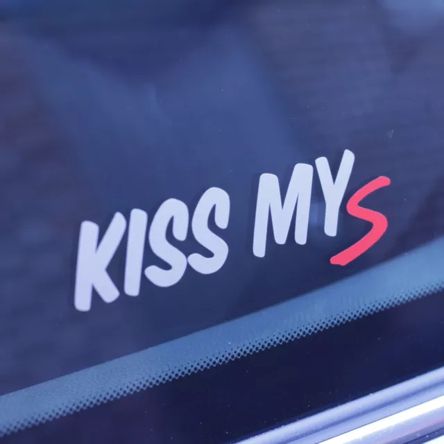 Kiss My S Zubehör Aufkleber Aufkleber für MINI Cooper S R53 R52 R50 R55 R56 R57 R58
