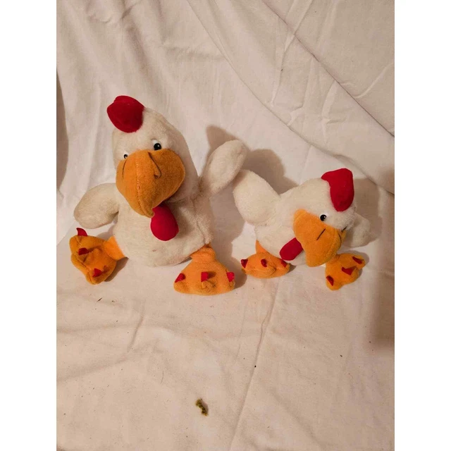 Campbell's Chicken Stuffed Animal Plush Toy Farm Advertising VTG