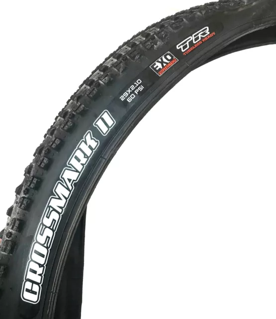 NEW Maxxis CrossMark II Tubeless Folding EXO Racing bicycle MTB Bike Tyre 29X2.1 2