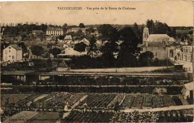 CPA Vaucouleurs-Vue prise de la Route de Chalaines (184233)