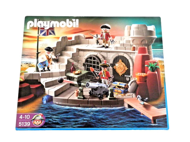 PLAYMOBIL 5139, INSEL-BURG mit Kerker und Schatzkammer - Neuwertig EUR ...