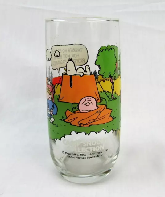 VINTAGE CAMP SNOOPY Tumbler McDonalds peanuts collector cup 6.00
