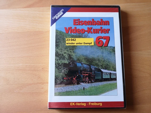 Eisenbahn Video-Kurier 67 - 23 042 wieder unter Dampf   (NEU/OVP)   ---DVD---
