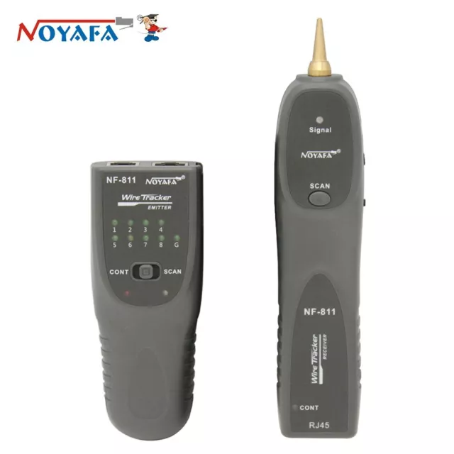 NF-811 Cable Tester RJ45 RJ11 Telephone WireCable Detector Network Cable Tracker