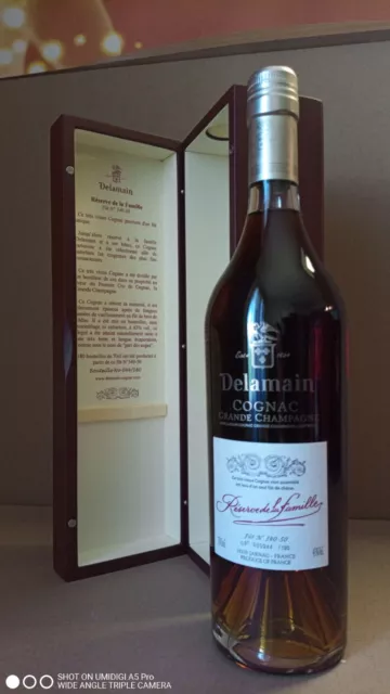 Cognac Delamain Reserve De La Famille Grande Champagne N° 44/180 Bouteille 70Cl