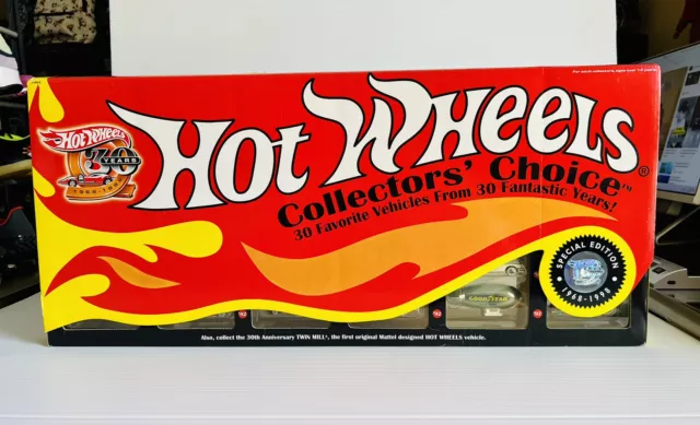 Hot Wheels Collectors Choice 1968 1998 30 Years Anniversary Favorite