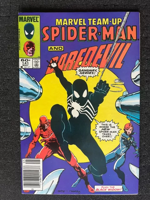Marvel Team-up #141 NM- NM+ Newsstand Variant Marvel 1984