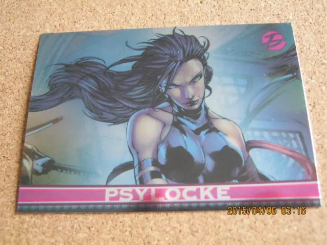 Marvel Dangerous Divas Foil #  5 Psylocke - 2011 Parallel - Rittenhouse.     ZN2