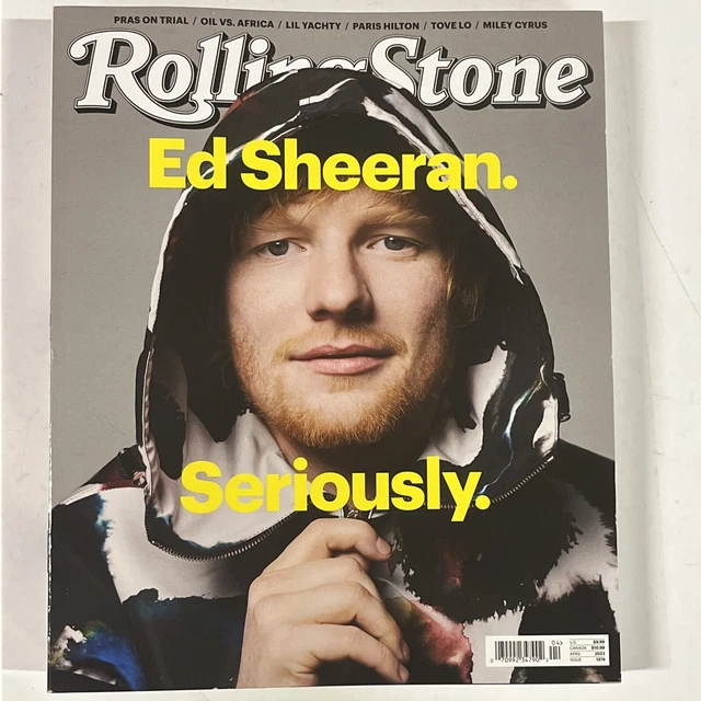 BRAND NEW! ROLLING Stone Magazine APRIL 2023 ED SHEERAN, PARIS HILTON