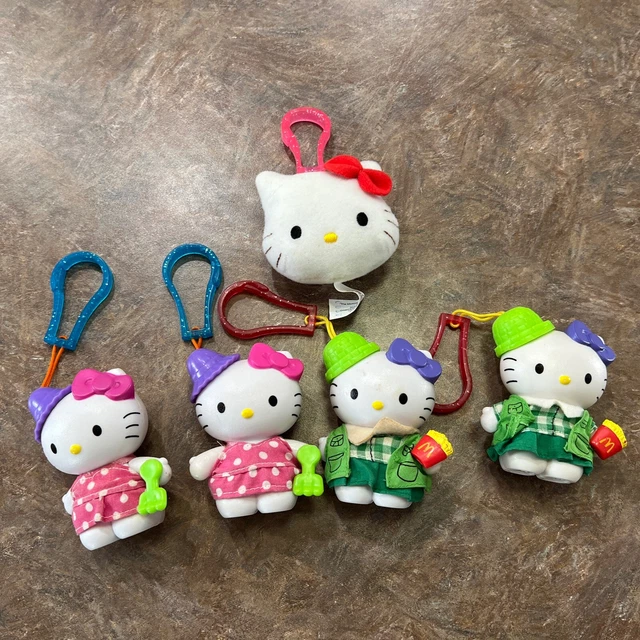 HELLO KITTY MCDONALD’S Happy Meal Toys Sanrio 2000’s Vintage 5