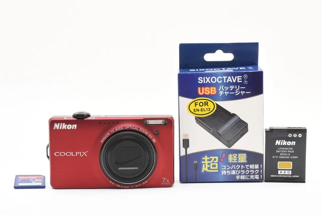 Nikon COOLPIX S6000 赤 14.2メガピクセル Nikon COOLPIX S6000 | Point & Shoot Cameras | Nikon USA