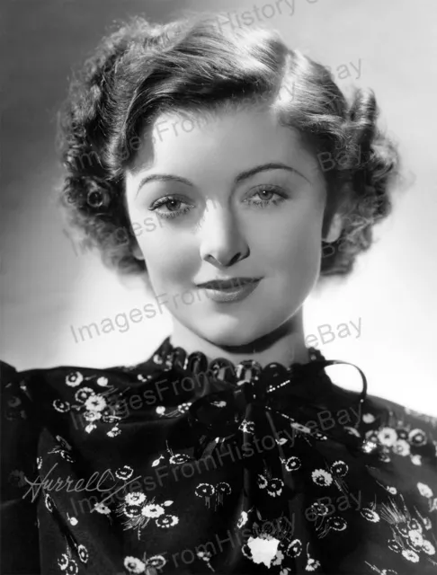 8x10 Print Myrna Loy Beautiful Portrait #MLAL