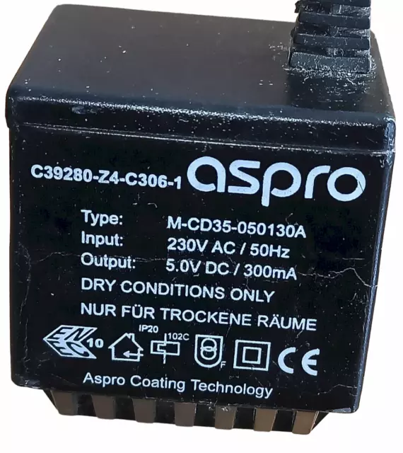Aspro C39280-Z4-C306-1 | Netzteil, Power Supply | 5V 300mA 3