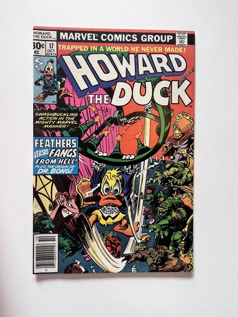 HOWARD The DUCK #17 / Marvel Comics, 1977 / Newsstand Edition