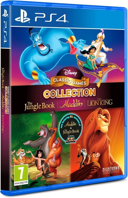 DISNEY CLASSIC GAMES Collection: The Jungle Book, Aladdin, & The Lion ...