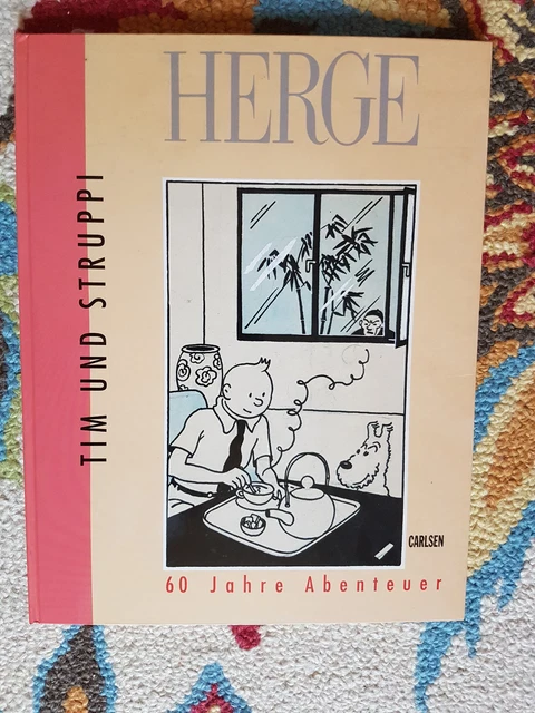 Herge,Tim und Struppi, 60 Jahre Abenteuer, Carlsen,1990
