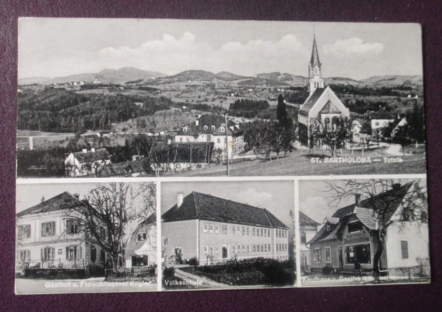 AK Steiermark,  St. Bartholomä, St. Oswald bei Gratwein, Graz,  Rarität,