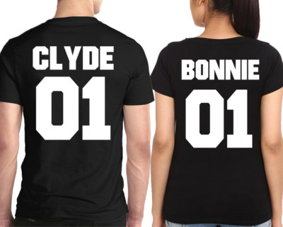 forecast Amazing jump in CLYDE ET BONNIE 01 couple Matching Shirt Dos créer Personnalisé Date son son EUR 23,22 - PicClick FR forecast Amazing jump in CLYDE ET BONNIE 01 couple Matching Shirt Dos créer Personnalisé Date son son EUR 23,22 - PicClick FR
