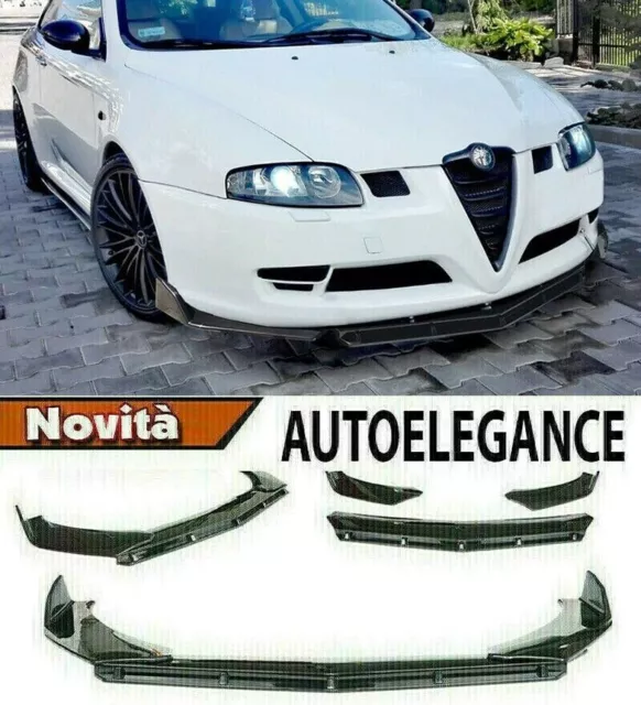 Alfa Romeo Gt Splitter Der Vorderen Stossstange Look Schwarz Glänzend Rs - 3P -