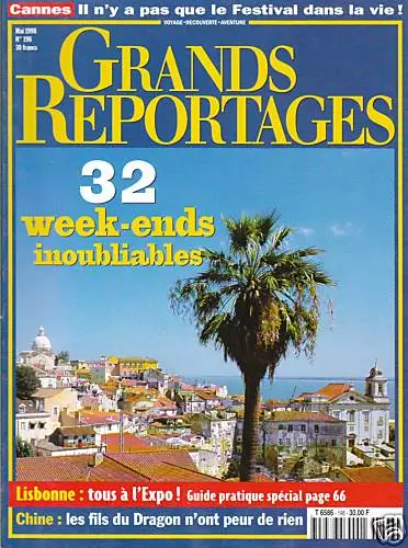 Revue grands Reportages No 196 32 Week-ends inoubliables