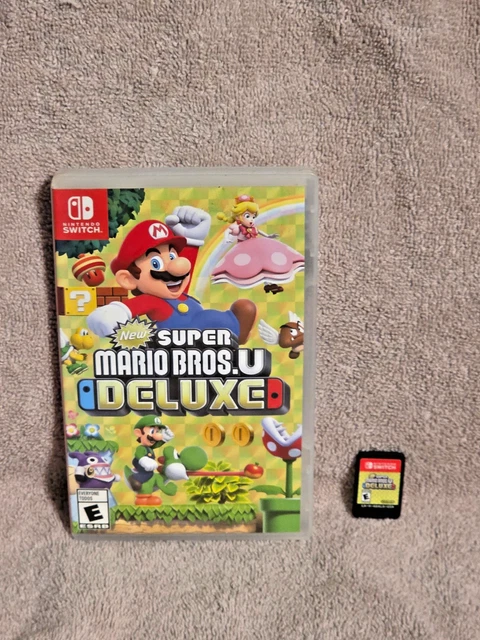 NEW SUPER MARIO Bros U Deluxe & Luigi's Mansion 3 Paquete Nintendo