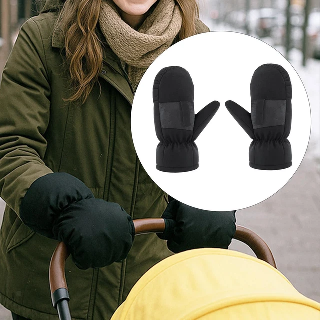 Image showcasing PRAM GLOVES FOR Handlebars Universal Water Resistant Pram Accessories ...