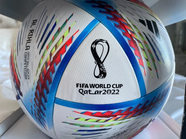 ADIDAS FIFA WORLD Cup 2022 Qatar Al Rihla Pro Match Ball Replica Size 5 ...
