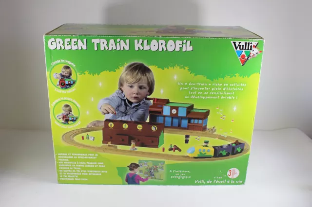 Vulli Klorofil Green Train Complet (Bien lire annonce) 🎲🃏