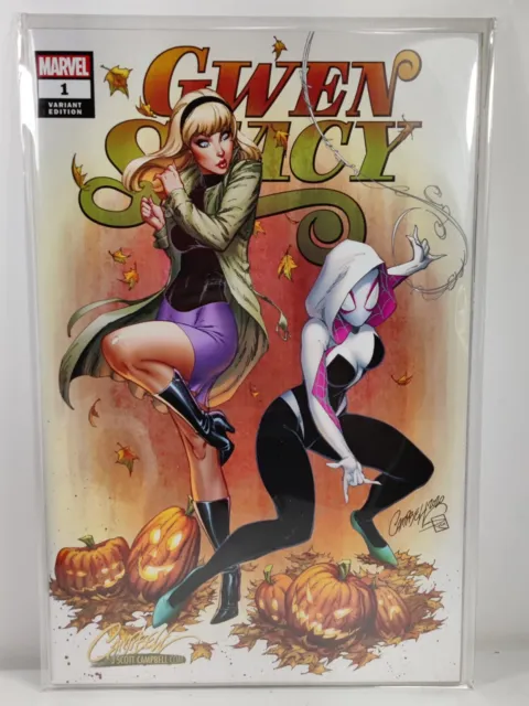 Gwen Stacy #1 J. Scott Campbell Cover C Variant Ltd 1500 Marvel Comics NM