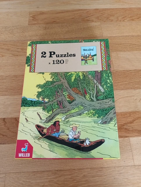 Hergé - Hemma double puzzles - scellé - Le Sceptre