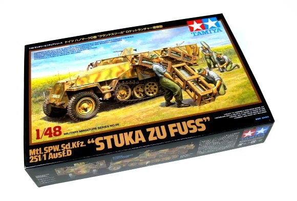 TAMIYA 32566 Military Model 1/48 251/1 Ausf.D STUKA ZU FUSS Scale Hobby