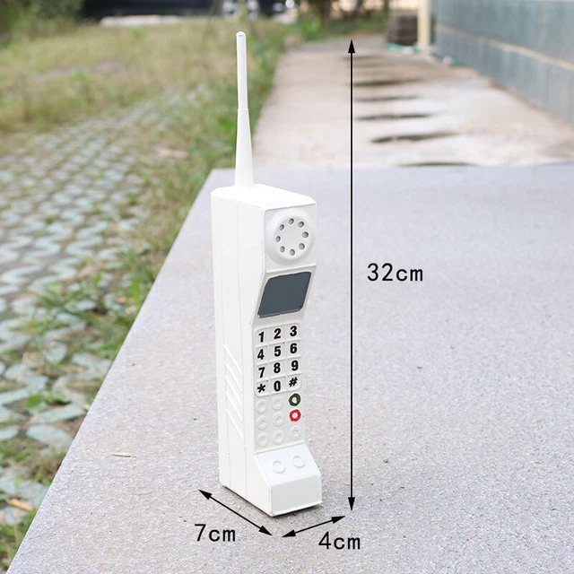 New Retro Mobile Phone Model 80'S 90'S Old Fashioned Portable Brick Phone A