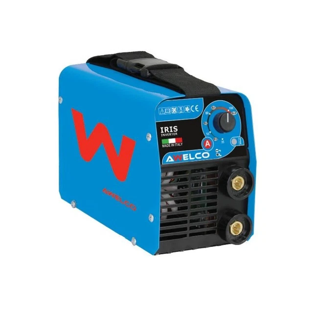 Poste à souder Inverter IRIS150 MMA Awelco Soudure à l'arc Aciers Inox Fonte Bag